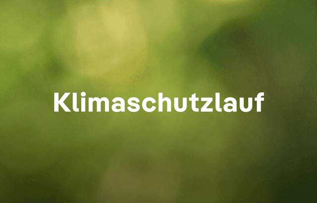 Klimaschutzlauf